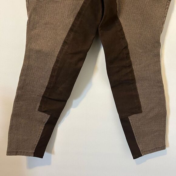 ARIAT Heritage Breeches Riding Pants Size 32L Houndstooth horse Equestrian count - Picture 2 of 12
